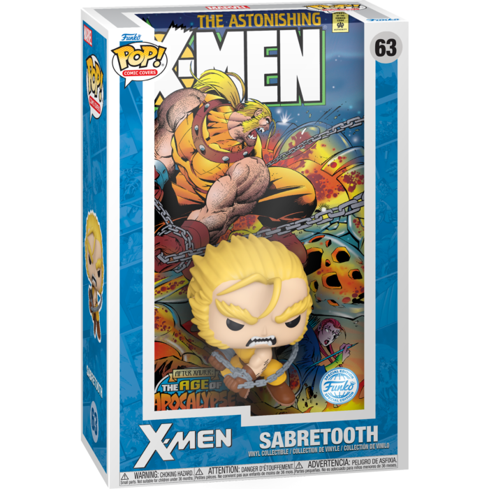 Funko Pop! Comic Covers - X-Men - Sabretooth in The Astonishing X-Men