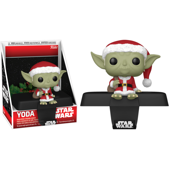 Funko Pop! Star Wars - Yoda Pop! Edge-Sitter Stocking Hanger