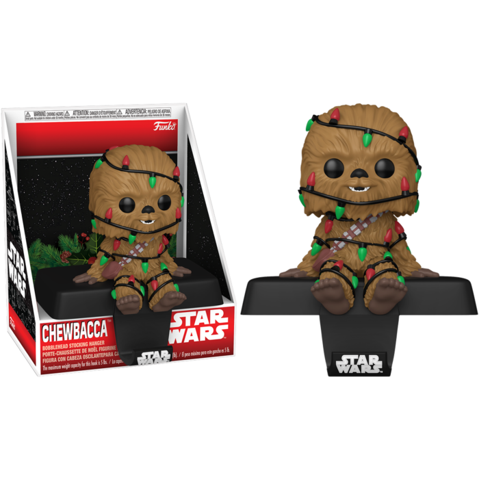 Funko Pop! Star Wars - Chewie Pop! Edge-Sitter Stocking Hanger