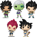 Funko Pop! Dragon Ball Super: Broly - The Greatest Enemy, Saiyan - Bundle (Set of 5)