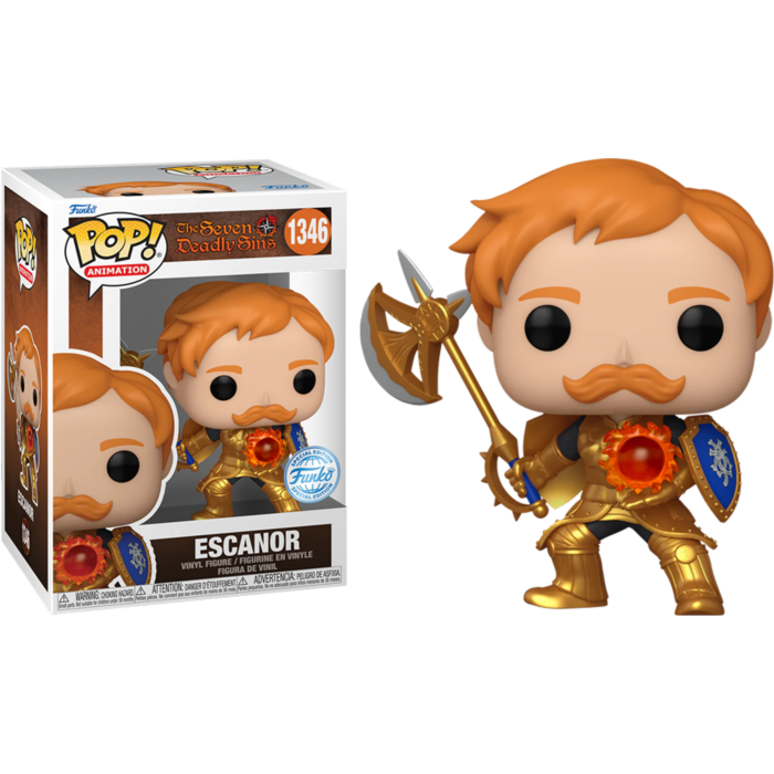 Funko Pop! The Seven Deadly Sins - Escanor Metallic