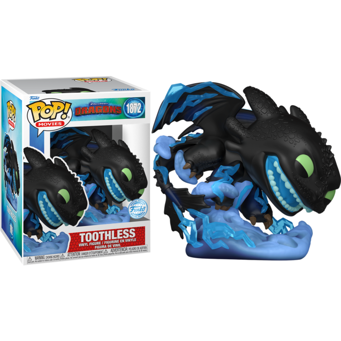 Funko Premium Pop! How to Train Your Dragon - Toothless with Lightning