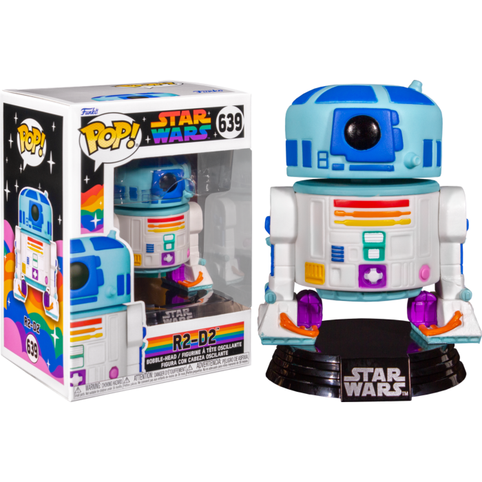 Funko Pop! Star Wars - R2-D2 Pride 2023