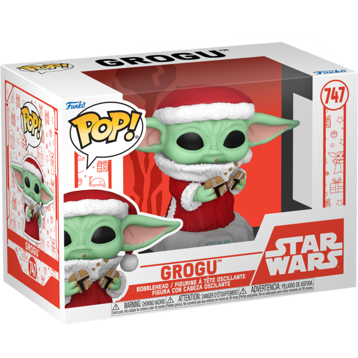 Funko Pop! Star Wars: The Mandalorian - Grogu with Cookies (Holiday)