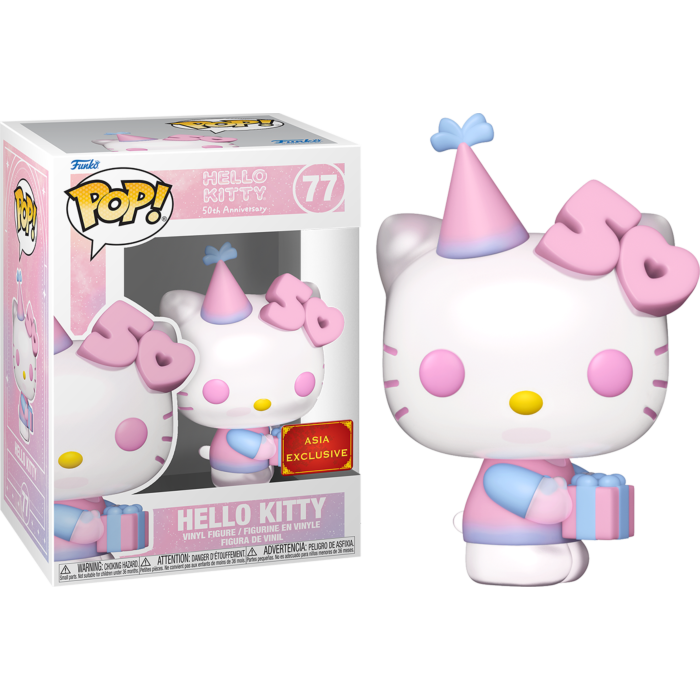 Funko Pop! Hello Kitty: 50th Anniversary - Hello Kitty (with Gift)