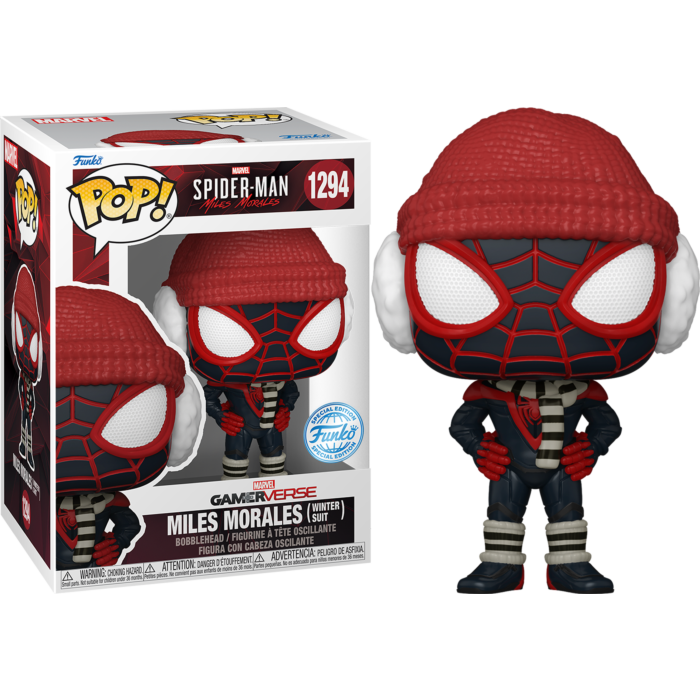 Funko Pop! Spider-Man: Miles Morales - Miles Morales (Winter Suit)