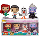 Funko Pop! The Little Mermaid (1989) - Ariel, Prince Eric, Scuttle & Ursula - 4-Pack - The Amazing Collectables