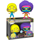 Funko Pop! Spider-Man: Across the Spider-Verse - Spider-Gwen & Spider-Woman Blacklight - 2-Pack - The Amazing Collectables