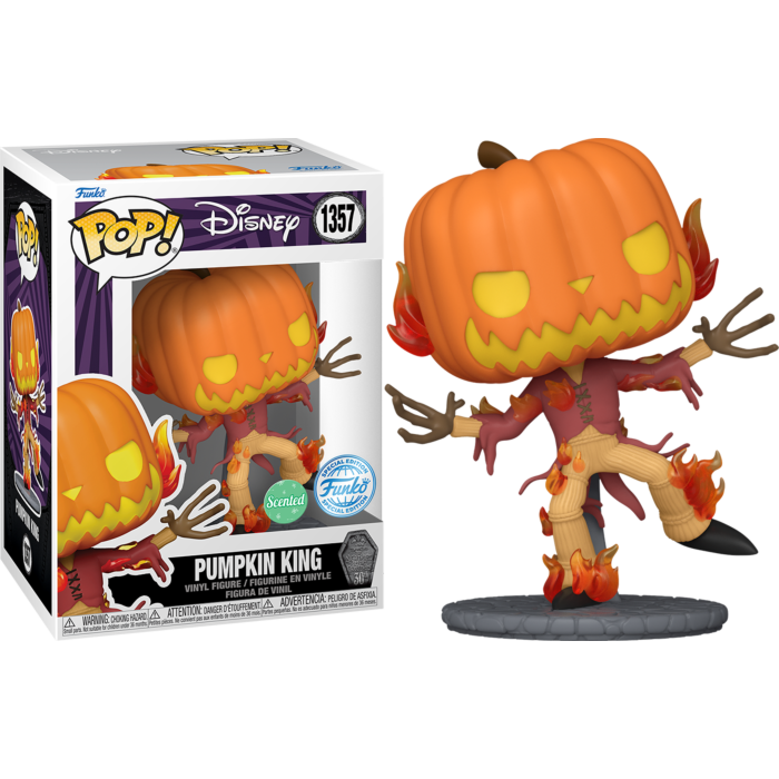 Funko Pop! The Nightmare Before Christmas 30th Anniversary - Pumpkin King Scented