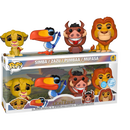 Funko Pop! The Lion King (1994) - Glitter Simba, Zazu, Pumbaa & Mufasa - 4-Pack - The Amazing Collectables