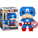 Funko Pop! Marvel: 8-Bit - Captain America 8-Bit