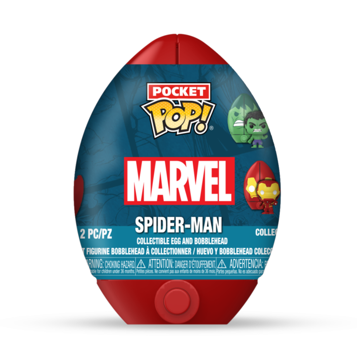 Funko Pop! Marvel: The Avengers - Pocket Pop! Vinyl Figure in Easter Egg (Mystery Single Unit) - The Amazing Collectables