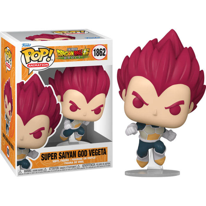 Funko Pop! Dragon Ball Super: Broly - Super Saiyan God Vegeta