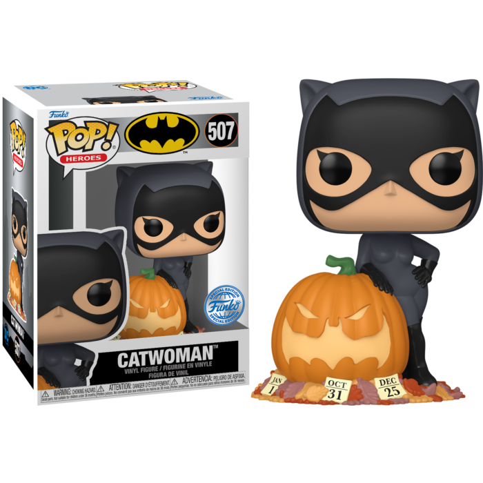 Funko Pop! DC Comics - Catwoman with Pumpkin