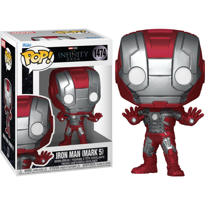 Funko Pop! Avengers - Iron Man Mark V Infinity Saga