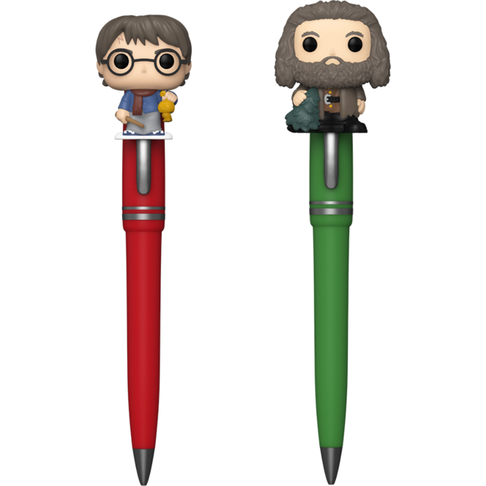 Funko Pop! Harry Potter - Harry & Hagrid - Pen Topper - 2-Pack