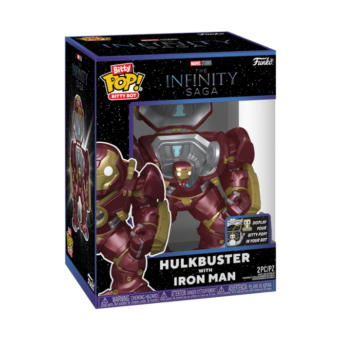 Funko Bitty Pop! Marvel: The Infinity Saga - Hulkbuster with Iron Man