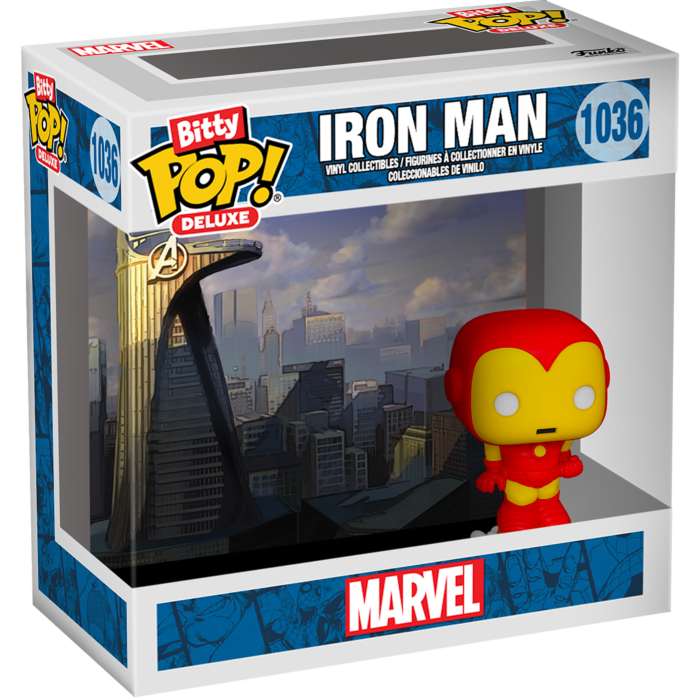 Funko Pop! Iron Man - Iron Man (Avengers Tower) Deluxe