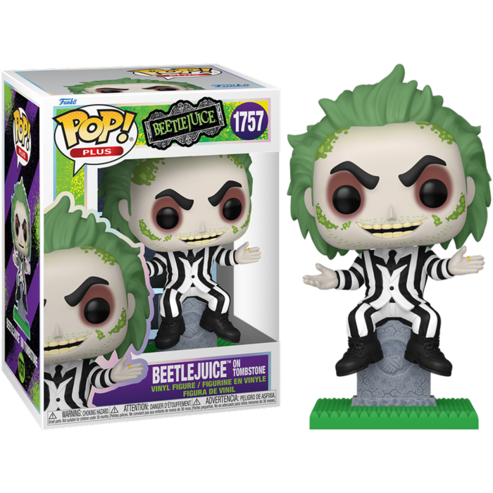 Funko Pop! Beetlejuice - Beetlejuice on Tombstone