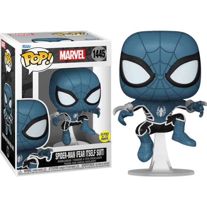 Funko Pop! Marvel: Spider-Man Comics - Spider-Man (Fear Itself Suit) Glow in the Dark