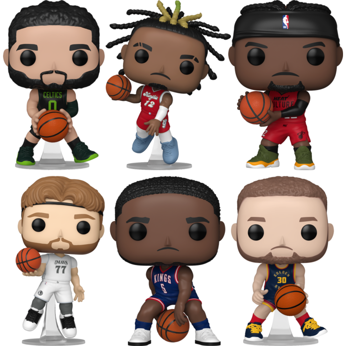 Funko Pop! NBA Basketball - 2024 City Edition - Bundle (Set of 6)