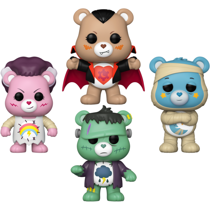 Funko Pop! Care Bears x Universal Monsters - Dress Up - Bundle (Set of 4)