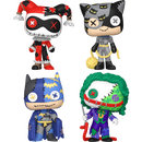 Funko Pop! DC Comics - Patchwork Stitch Up - Bundle (Set of 4) - The Amazing Collectables