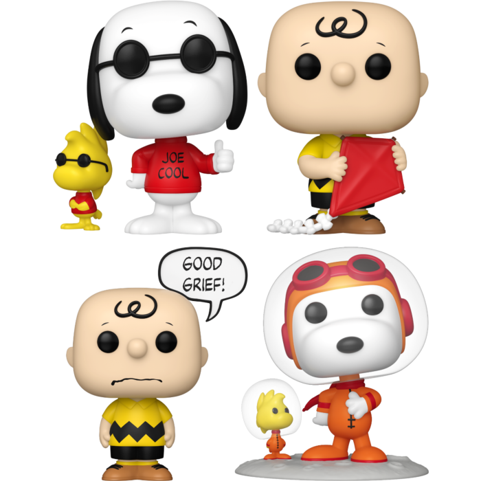 Funko Pop! Peanuts - Good Grief, Charlie Brown - Bundle (Set of 4)