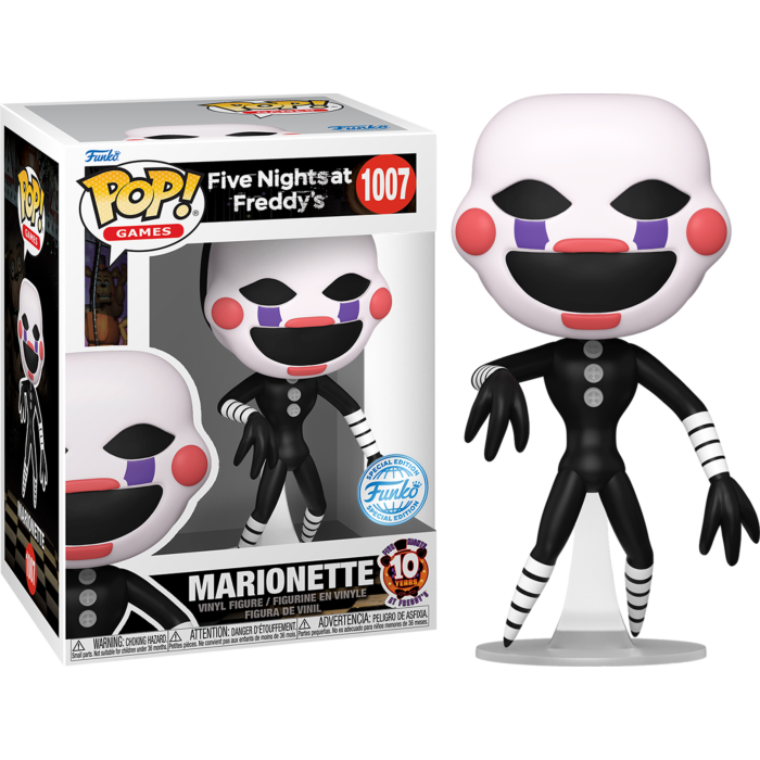 Funko Pop! Five Nights at Freddy's: 10th Anniversary - Marionette