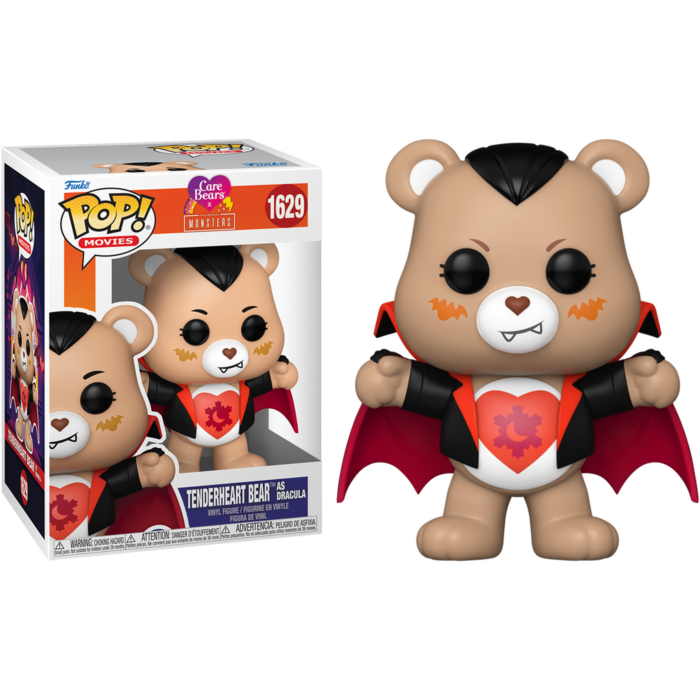 Funko Pop! Care Bears x Universal Monsters - Tender Heart as Dracula