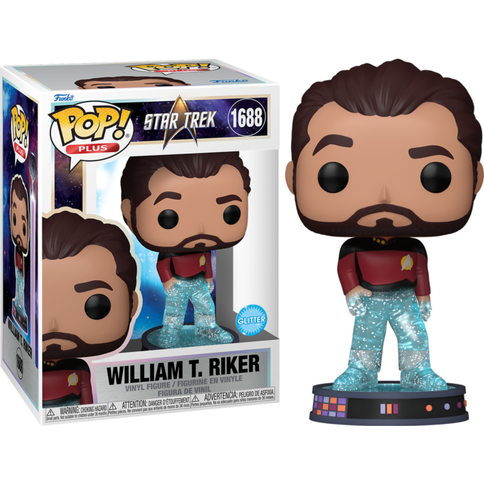 Funko Pop! Star Trek - Transporting William T. Riker