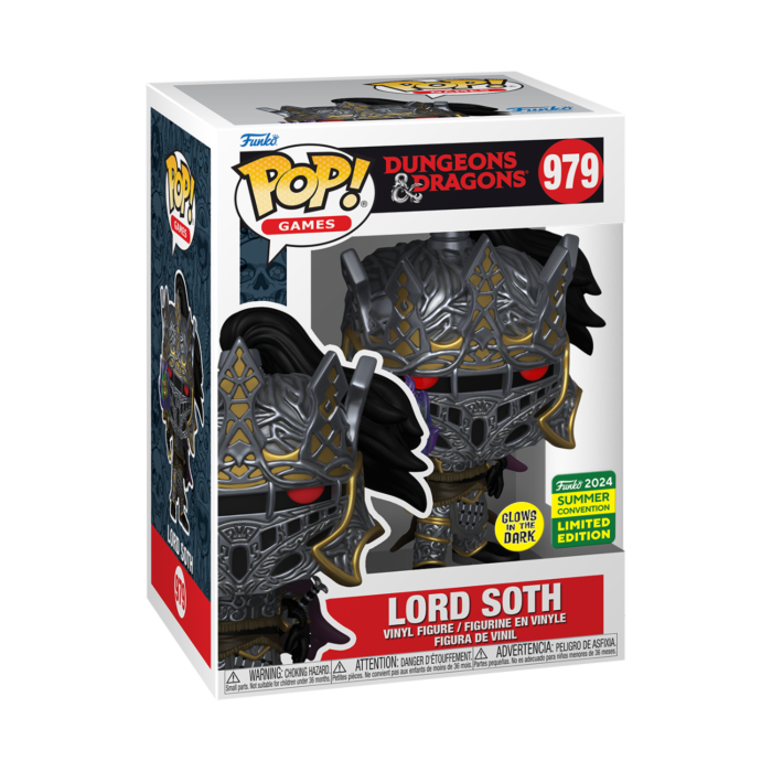 Funko Pop! Dungeons & Dragons - Lord Soth Glow-in-the-Dark