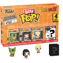 Funko Bitty Pop! Dragon Ball Z - Cell (First Form), Android 17, Android 18 & Mystery - 4-Pack