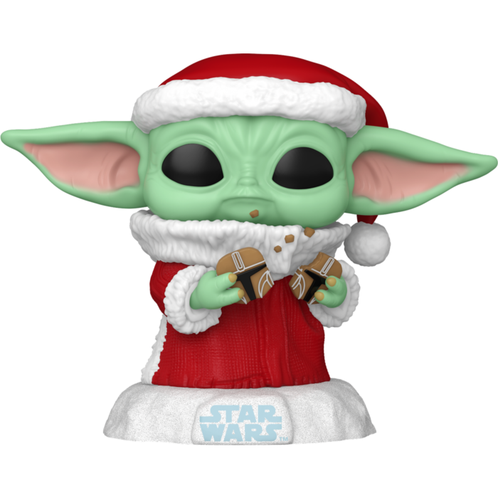 Funko Pop! Star Wars: The Mandalorian - Grogu with Cookies (Holiday)