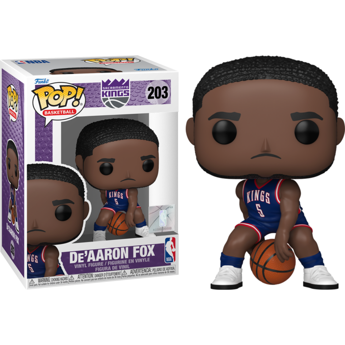 Funko Pop! NBA Basketball - De'Aaron Fox Sacramento Kings 2024 City Edition