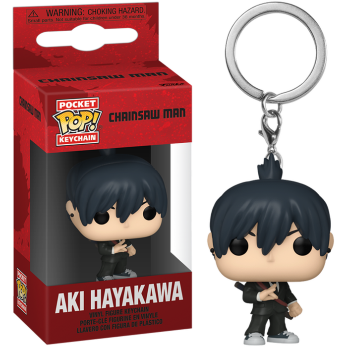 Funko Pocket Pop! Keychain - Chainsaw Man - Aki Hayakawa