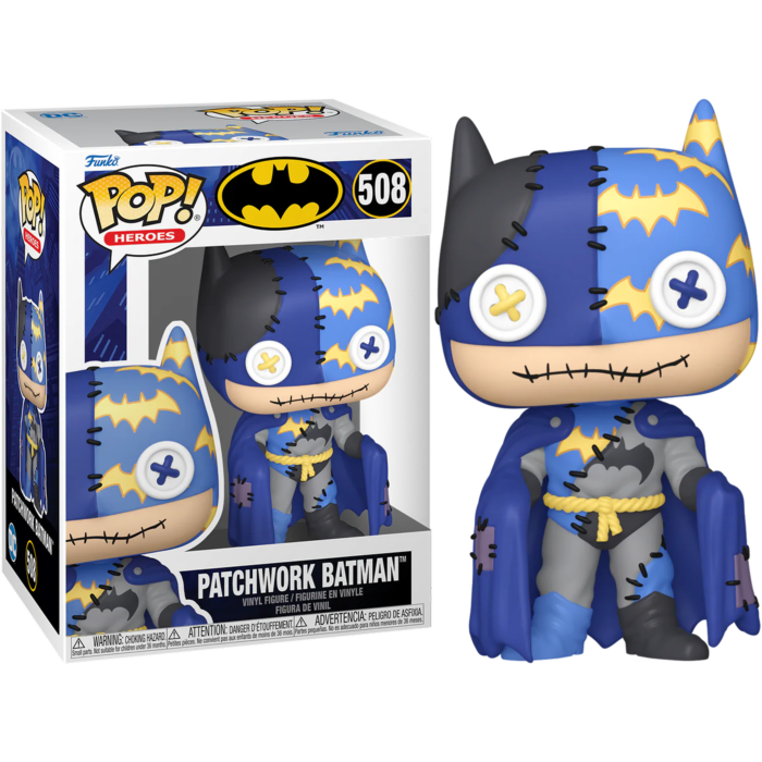 Funko Pop! DC Comics - Patchwork Stitch Up - Bundle (Set of 4) - The Amazing Collectables