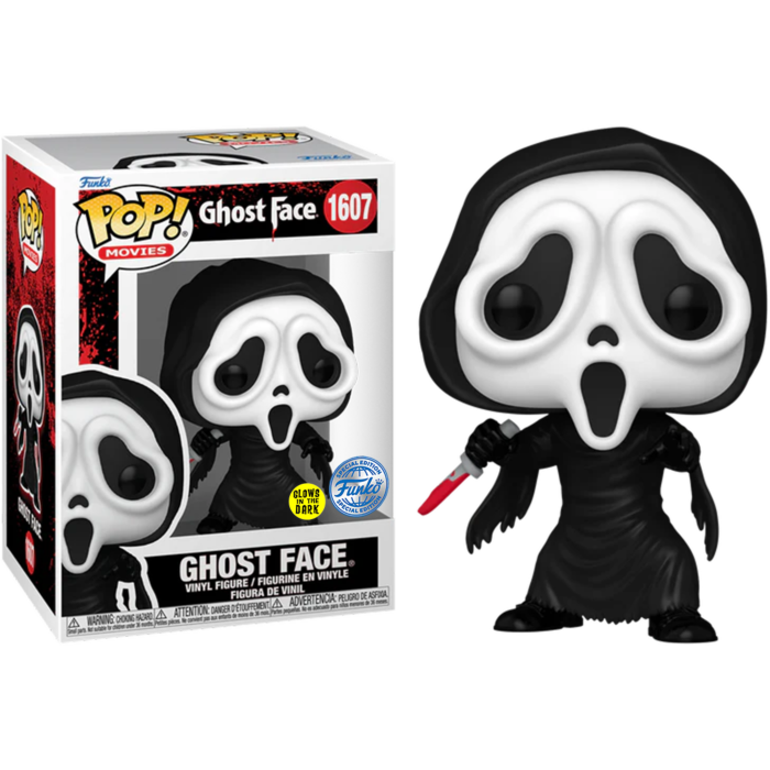 Funko Pop! Scream - Ghostface with Knife Glow in the Dark