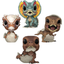 Funko Pop! Jurassic Park - Don't Count Your Eggs - Bundle (Set of 4)