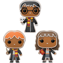 Funko Pop! Harry Potter - Holiday Gingerbread - Bundle (Set of 3)