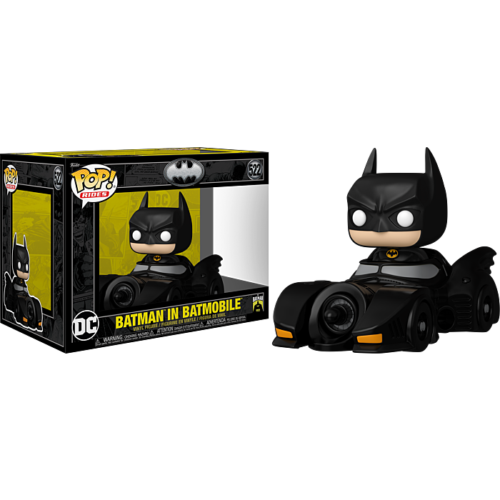 Funko Pop! Rides - Batman - Batman in Batmobile (1989) 85th Anniversary