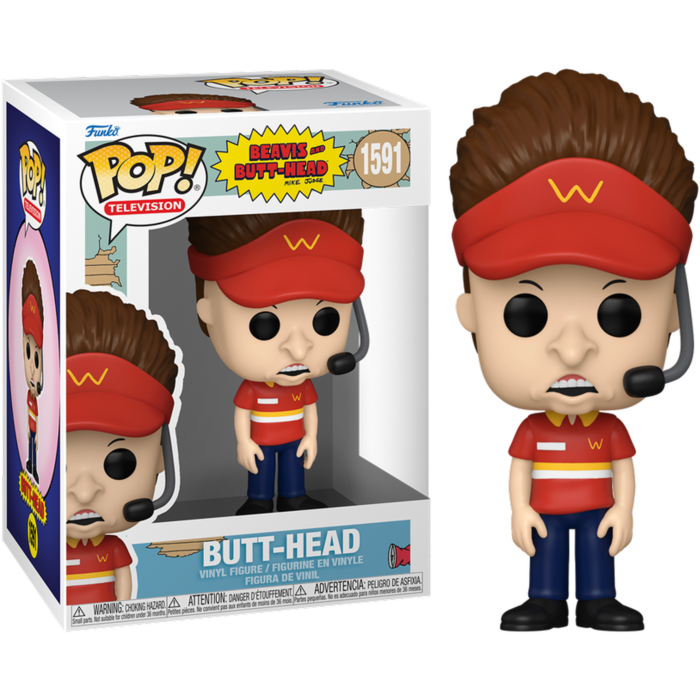 Funko Pop! Beavis and Butt-Head - Butt-Head (Burger World Uniform)