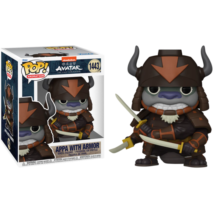 Funko Pop!  Avatar: The Last Airbender - Appa with Armor Super Sized 6"