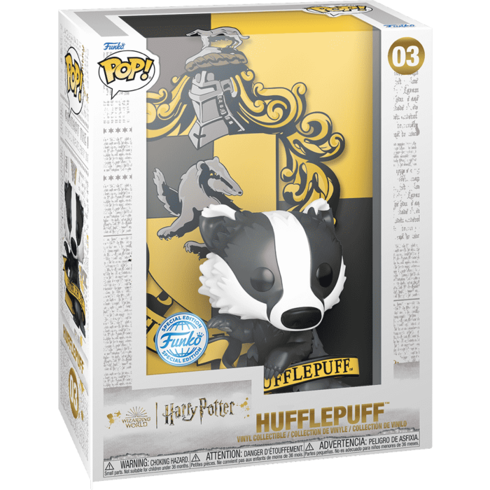 Funko Pop! Art Cover - Harry Potter - Hufflepuff