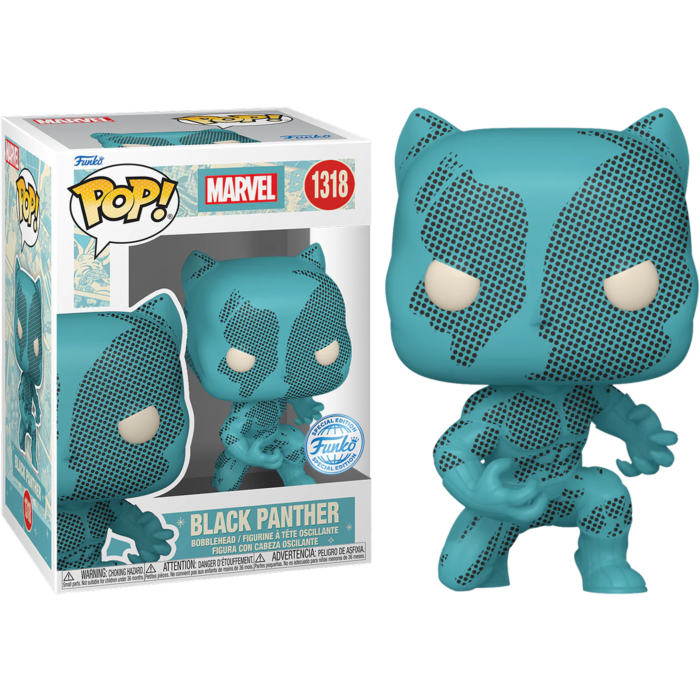 Funko Pop! Marvel - Retro Reimagined Black Panther Disney 100th