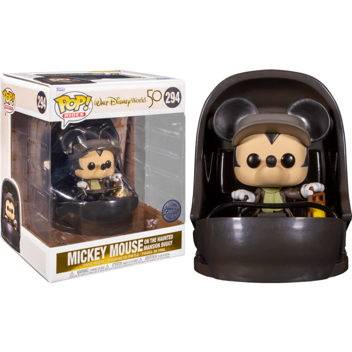 Funko Pop! Rides - Walt Disney World: 50th Anniversary - Mickey Mouse on the Haunted