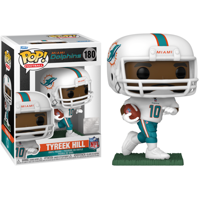 Funko Pop! NFL: Dolphins - Tyreek Hill #180 | The Amazing Collectables