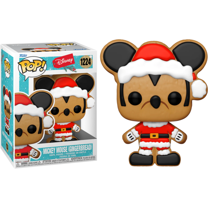 Funko Pop! Disney: Holiday - Santa Mickey Mouse Gingerbread Man
