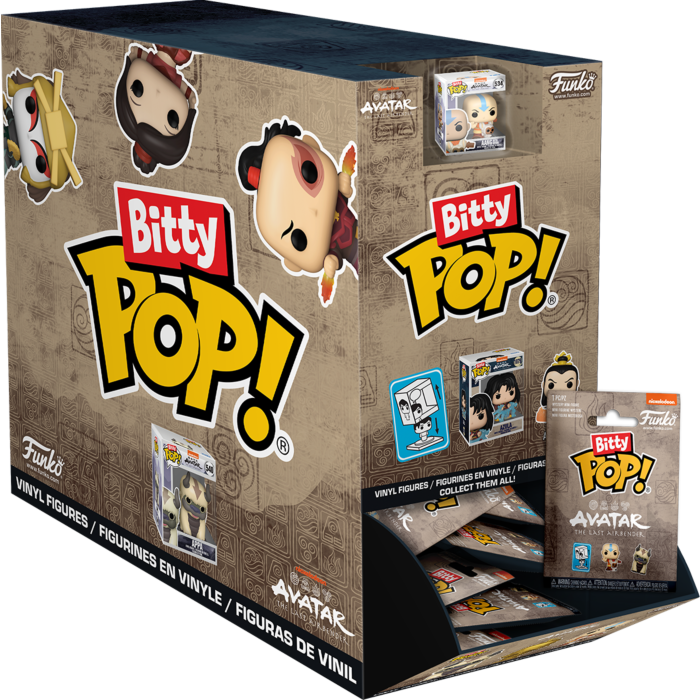 Funko Pop! Avatar: The Last Airbender - Bitty Pop! Mystery Blind Bag Vinyl Figure (Display of 32 Units)