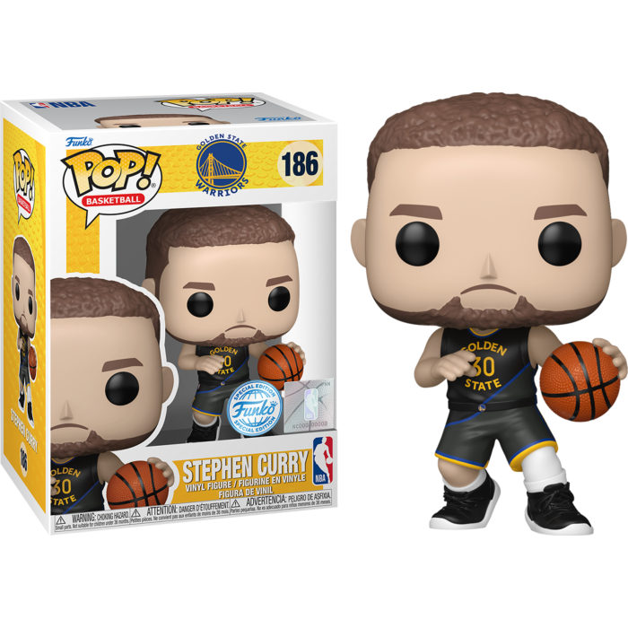 Funko Pop! NBA Basketball: Warriors - Stephen Curry (23-24 Statement)